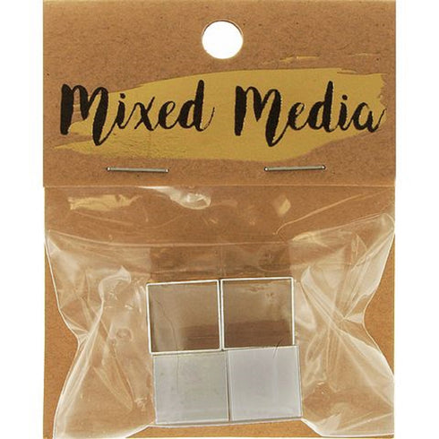 12mm Metal Square (in 3 colours)
